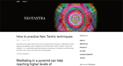 Desktop Screenshot of neotantra.org